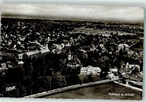 Planegg Schloß Fliegeraufnahme