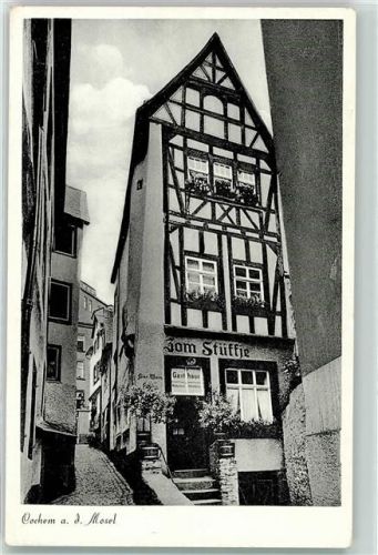 Cochem Gasthaus Zom Stüffje Fachwerk