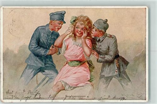 1917 Bundesgenossen Wohlgemut und Liesner Nr.1082