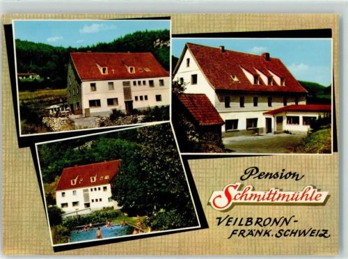 Veilbronn Pension Schmittmühle Schwimmbad