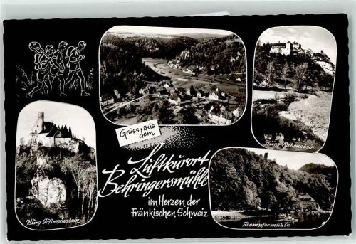 Behringersmühle Burg Gößweinstein Burg Rabenstein Stempfermühle