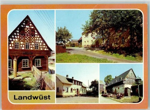Landwüst Bauernmuseum Konsum-Gasthaus Goldener Stern LPG-Gasthaus Bauernschänke Vogelhäuschen