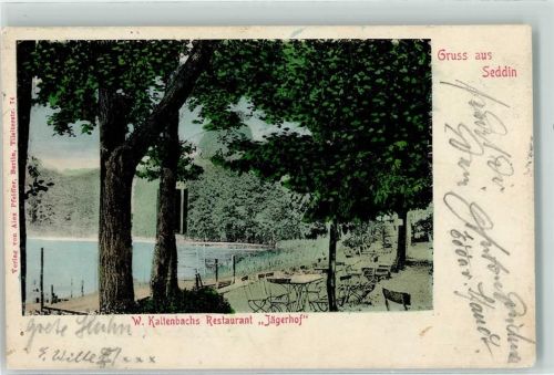 Seddin 1915 Gasthaus Restaurant Jägerhof