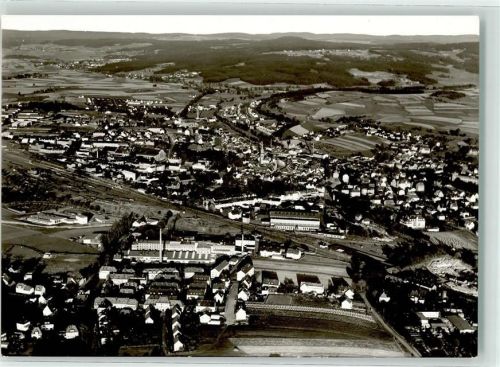 Marktredwitz Fliegeraufnahme Kirche Fabrik