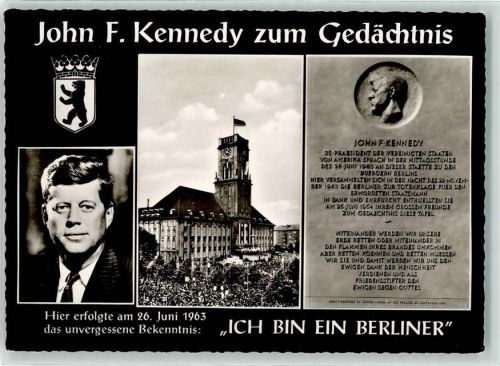 John F. Kennedy Besuch in Berlin 1963