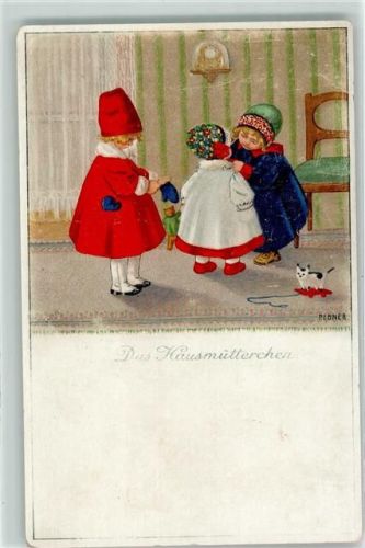 1921 Das Hausmütterchen Teddybär Verlag Munk 878
