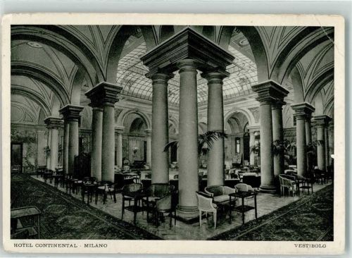 Milano Hotel Continental Vestibolo