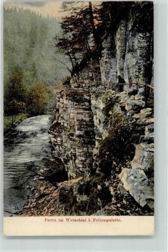 Wutach Wutachtal Felsengalerie