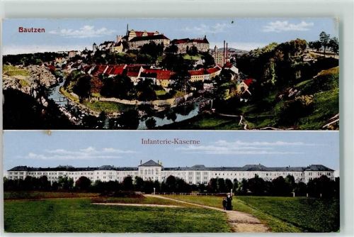 Bautzen 1916 Infanterie-Kaserne Ortenburg