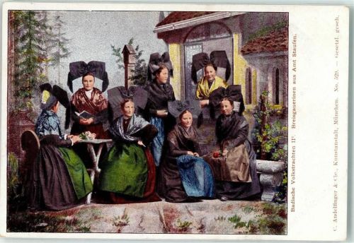 Staufen Badische Volkstrachten II Breisgauerinnen