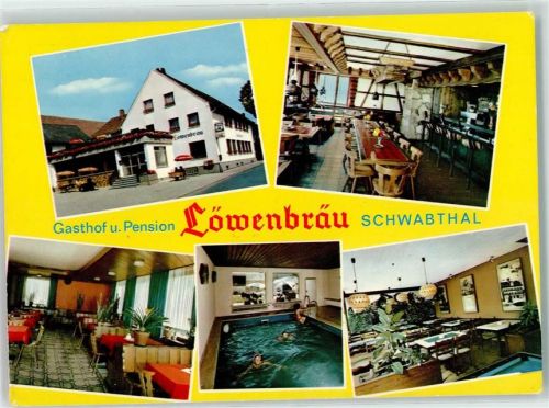 Schwabthal Gasthaus u. Pension Dinkel Löwenbräu