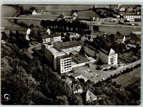 Kronach Fliegeraufnahme Kreiskrankenhaus