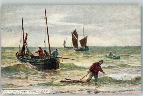 Off to the Fishing Grongs Hastings