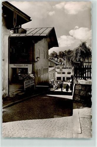 83714 W8160 Miesbach Foto AK Lebzelter Berg Cafe