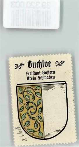 Buchloe Wappen Kaffee Hag