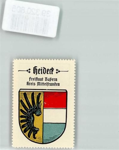 Heideck Wappen Kaffee Hag Nr. 29 ca. 1920-1940