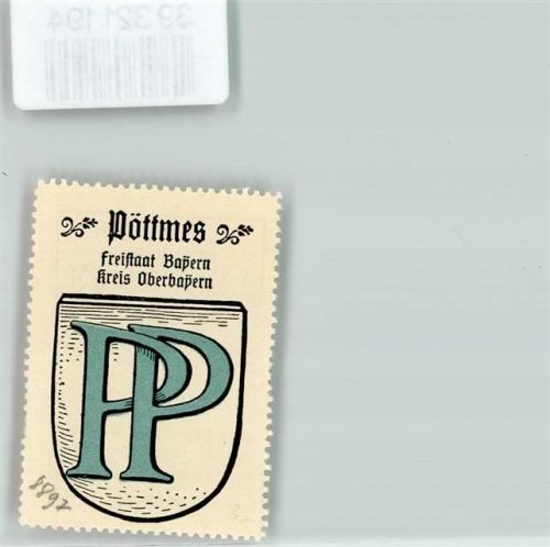 Pöttmes Wappen Kaffee Hag Nr.59 ca. 1920-1940