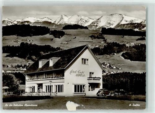 Lindenberg Hotel Cafe Alpina VW Käfer Oldtimer
