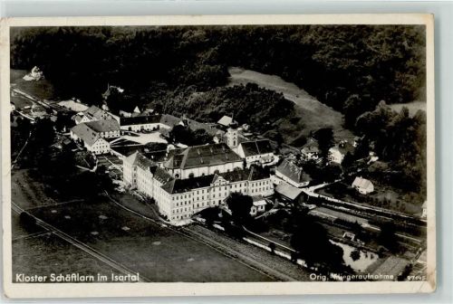 Schäftlarn Fliegeraufnahme Kloster