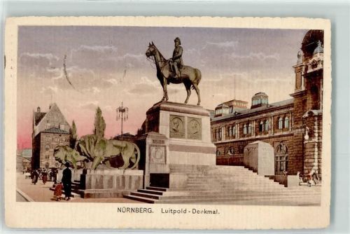 Nürnberg 1918 Luipold Denkmal