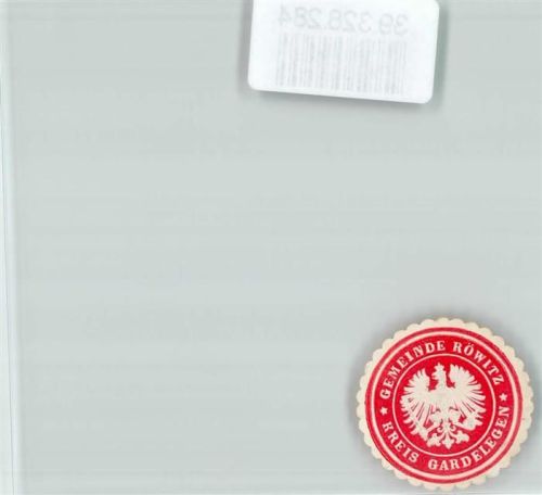 Röwitz Postwesen Gemeinde Röwitz Kreis Gardelegen