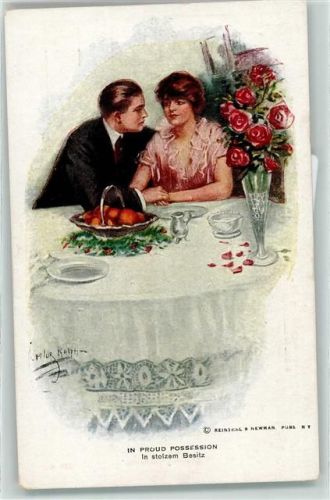 Reinthal & Newman Nr. 817 - Liebespaar Rosen In Proud Possession