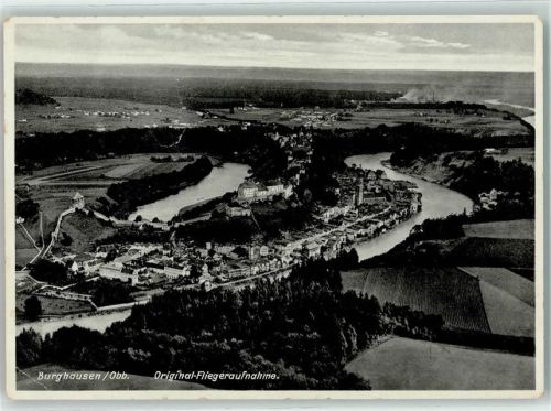 Burghausen Fliegeraufnahme