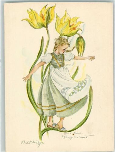 Anne-Marie Torinus Waldtulpe Mädchen Pantoffeln Nr 1004