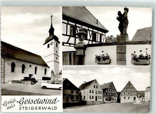 96160 W8614 Geiselwind - Marktplatz Auto