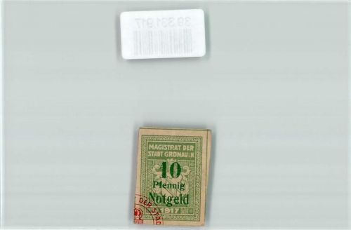 Gronau Notgeld 10 Pfennig