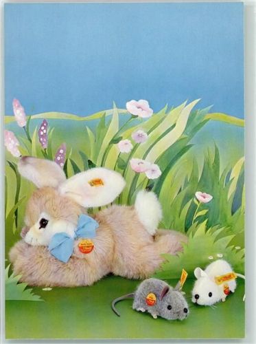 Maus und Hase Stofftiere AK