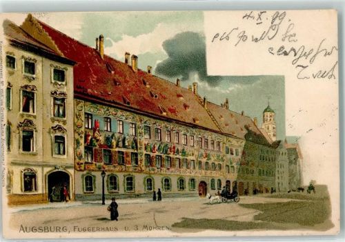 Augsburg Fuggerhaus Hotel Drei Mohren Kutsche