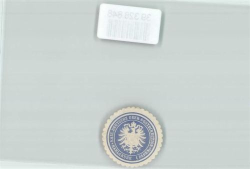 Karlsruhe Postwesen Kaiserl. Deutsche Ober-Postdirection Karlsruhe Baden