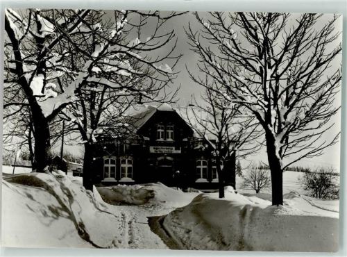 Schöneck Jugendherberge Winter