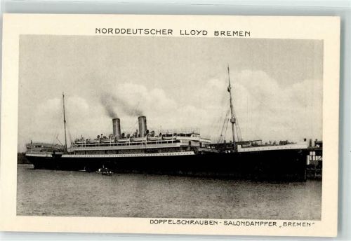 Doppelschrauben Salondampfer Norddeutscher Lloyd