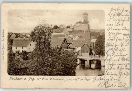 91284 W8574 Neuhaus a d Pegnitz 1901 - Veste Veldenstein