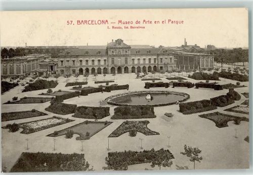 Barcelona Museo de Arte en el Parque