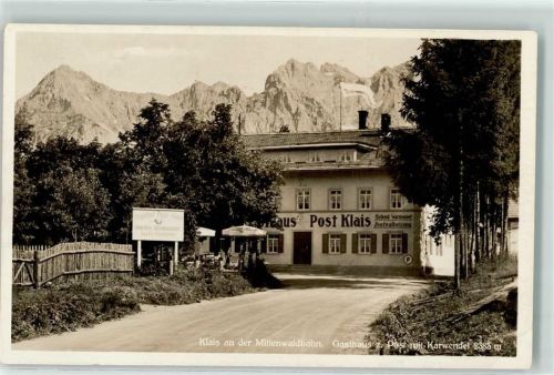 Klais Gasthaus zur Post Karwendel