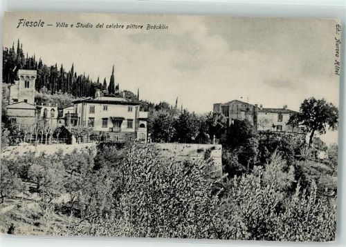 50014 Fiesole - Villa e Studio del celebre pittore Boöklin