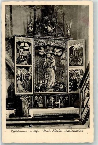 Veitsbronn Marienaltar Kirche St.Veits