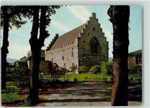Bergen Hakonshallen from the middle of the 13the century