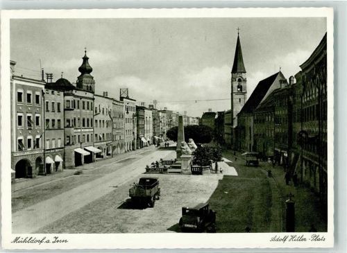 Mühldorf Adolf Hitler Platz Oldtimer WK II