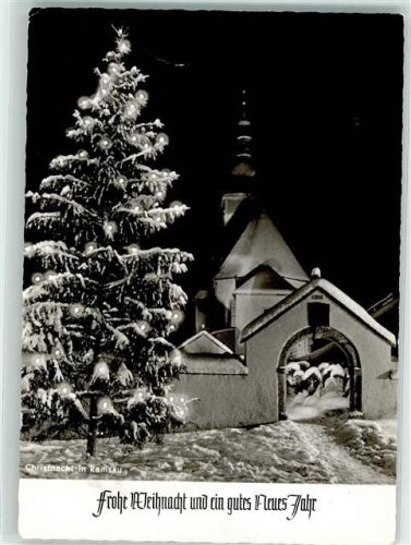 Ramsau Kirche St.Sebastian Weihnachten Winter Tannenbaum Neujahr