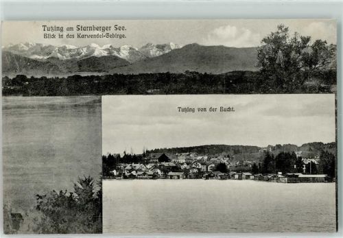 82327 W8132 Tutzing 1912 - Karwendelgebirge Bucht