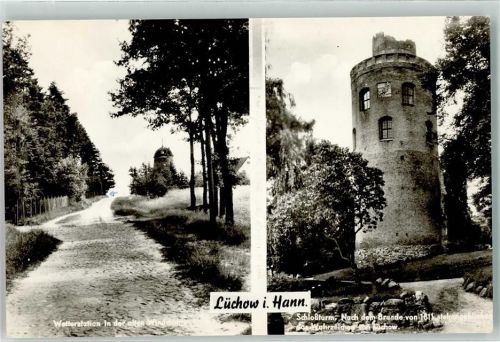 Lüchow Wettersttion in der alten Windmühle Schloßturm