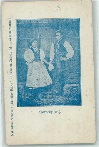 Slovacky kroj. Tracht