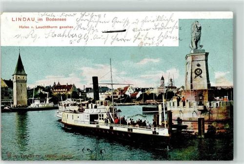 Lindau Schiffe Hafen Dampfer
