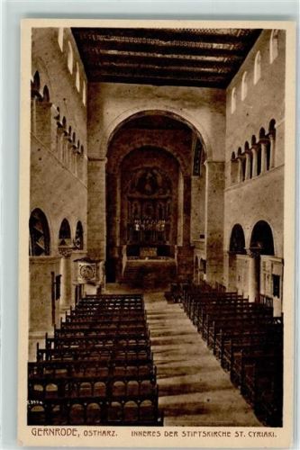 Gernrode Stiftskirche St.Cyriaki Innenansicht