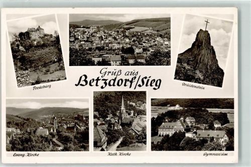 Betzdorf Freusburg Ev. und Kath. Kirche Druidenstein Gymnasium