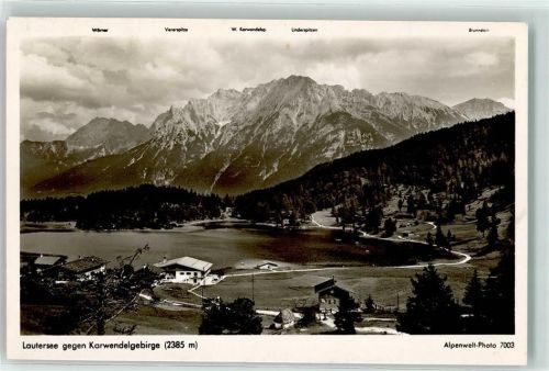 Lautersee Karwendelgebirge